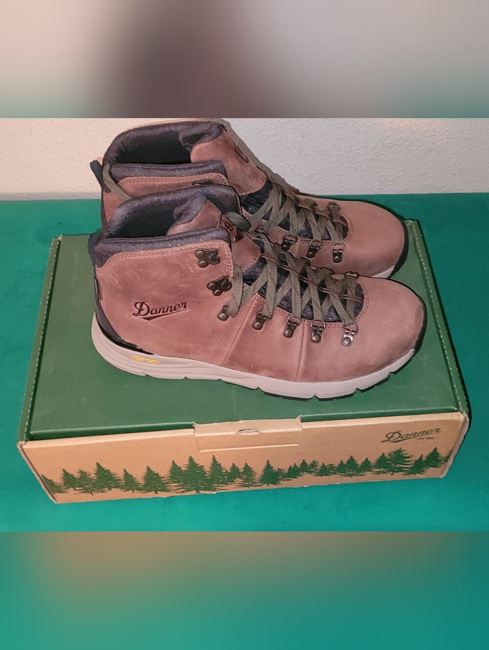 Danner Taupe/Brown Outdoor Hiking Boots